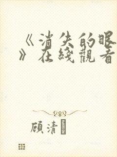 《消失的眼角膜》在线观看