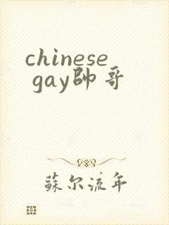 chinese gay帅哥封面