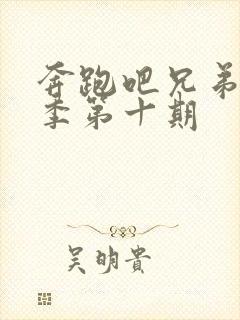 奔跑吧兄弟第八季第十期封面