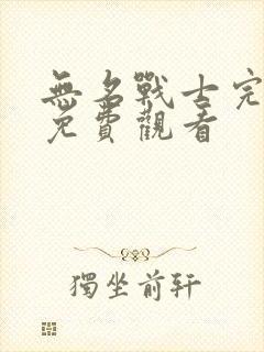 无名战士完整版免费观看