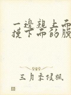 一边亲上面一边摸下面的膜的电影