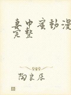 妻中蜜动漫结局完整