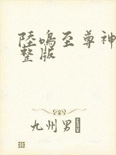 陆鸣至尊神殿完整版封面