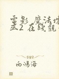 电影 魔法坏女巫2 在线观看封面