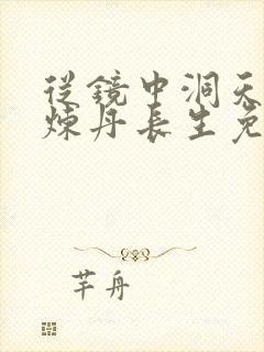 从镜中洞天开始炼丹长生免费笔趣阁