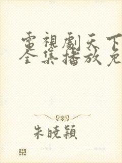 电视剧天下嵩山全集播放免费观看封面