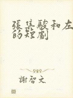 张集骏和左一演的短剧