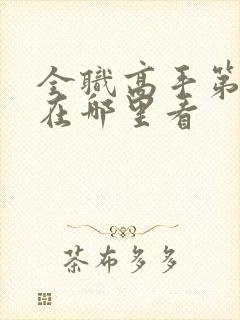 全职高手第二季在哪里看封面