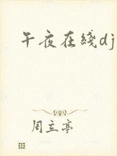 午夜在线dj