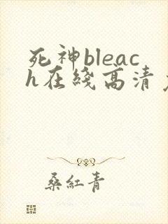 死神bleach在线高清免费观看