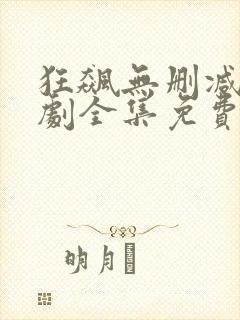 狂飙无删减电视剧全集免费播放封面