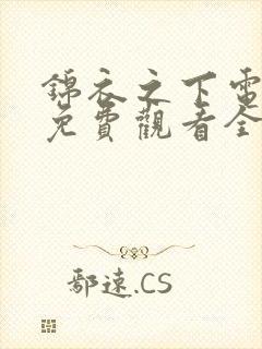 锦衣之下电视剧免费观看全集观看星辰