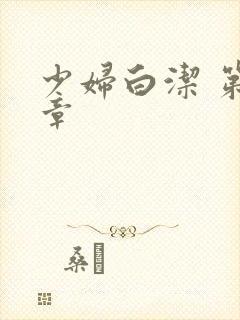 少妇白洁 第七章封面