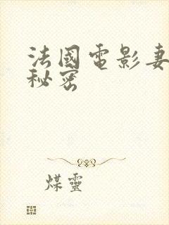 法国电影妻子的秘密