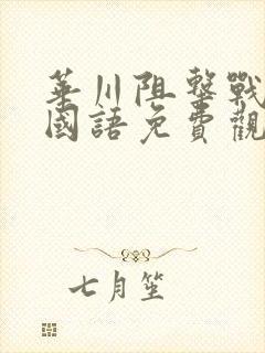 华川阻击战电影国语免费观看