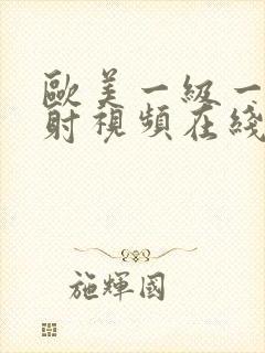 欧美一级一片内射视频在线