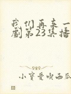 我们再来一次日剧第23集播放