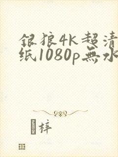 银狼4k超清壁纸1080p无水印全屏