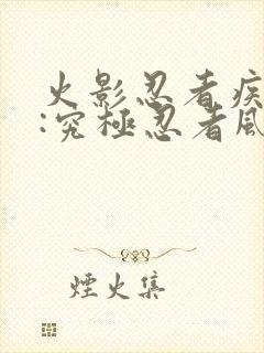 火影忍者疾风传:究极忍者风暴4封面