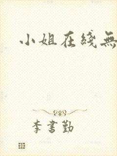 小姐在线无删减封面