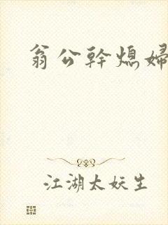 翁公干熄妇封面