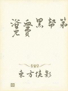 浴血黑帮第一季免费