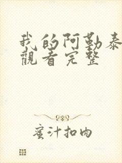 我的阿勒泰免费观看完整封面