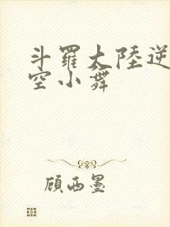 斗罗大陆逆转时空小舞封面