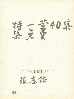 特一营40集全集免费