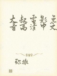 大叔电影免费观看高清中文