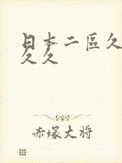 日本二区久久久久久