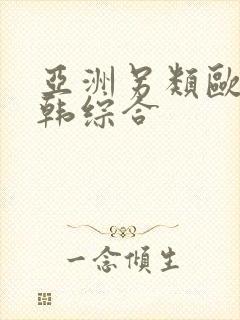 亚洲另类欧美日韩综合