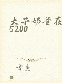 太子奶爸在花都5200