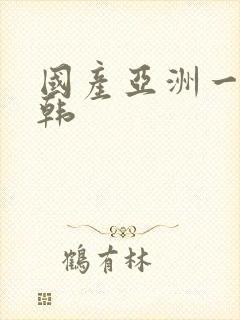 国产亚洲一区日韩