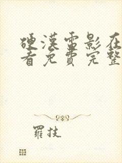 硬汉电影在线观看免费完整版封面