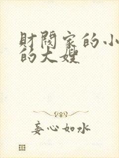 财阀家的小儿子的大嫂