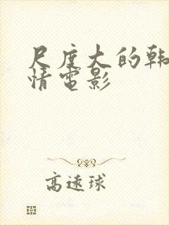 尺度大的韩国爱情电影