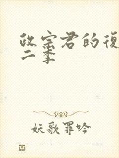 政宗君的复仇第二季封面