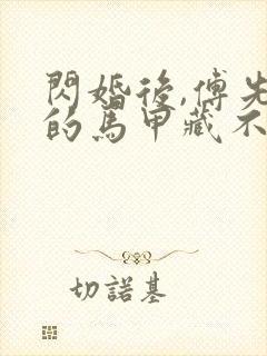 闪婚后,傅先生的马甲藏不住了下载