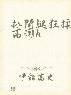 扒开腿狂揉花蒂高潮h