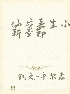 仙府长生小说最新章节