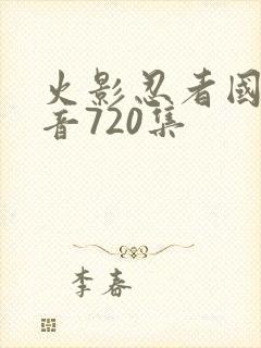 火影忍者国语配音720集封面