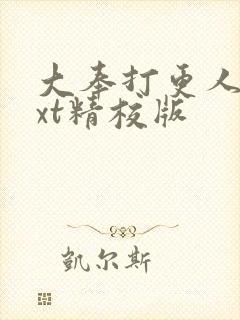 大奉打更人 txt精校版