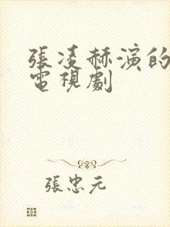 张凌赫演的全部电视剧封面