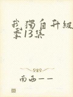 我独自升级第二季13集