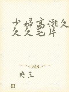 少妇高潮久久久久久毛片