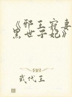 《邪王宠妻:腹黑世子妃》