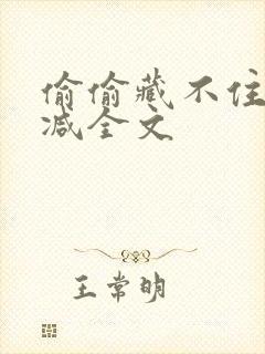 偷偷藏不住未删减全文