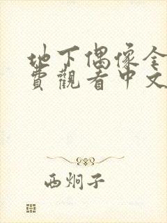 地下偶像全集免费观看中文版