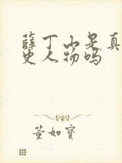 薛丁山是真实历史人物吗